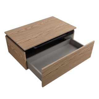 Тумба Cezares с одним выкатным ящиком, Дуб Тангент, 796x476x300, SLIDER-800-1C-PI-RT-P